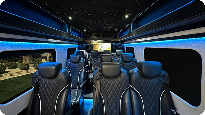 van service to lax